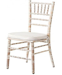 rent white wash chiavari chairs